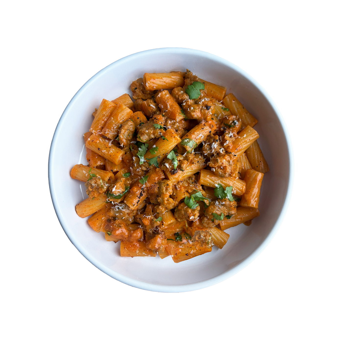 Sausage Gochujang Rigatoni