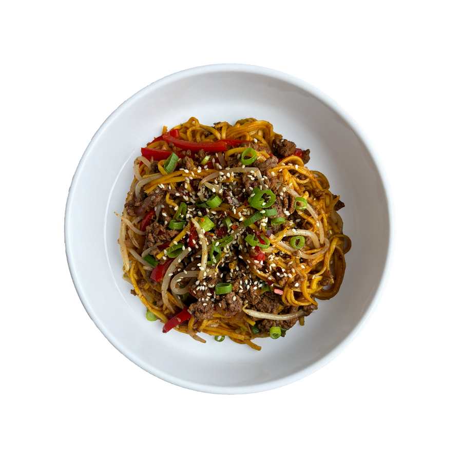 Korean-Style Beef Noodles